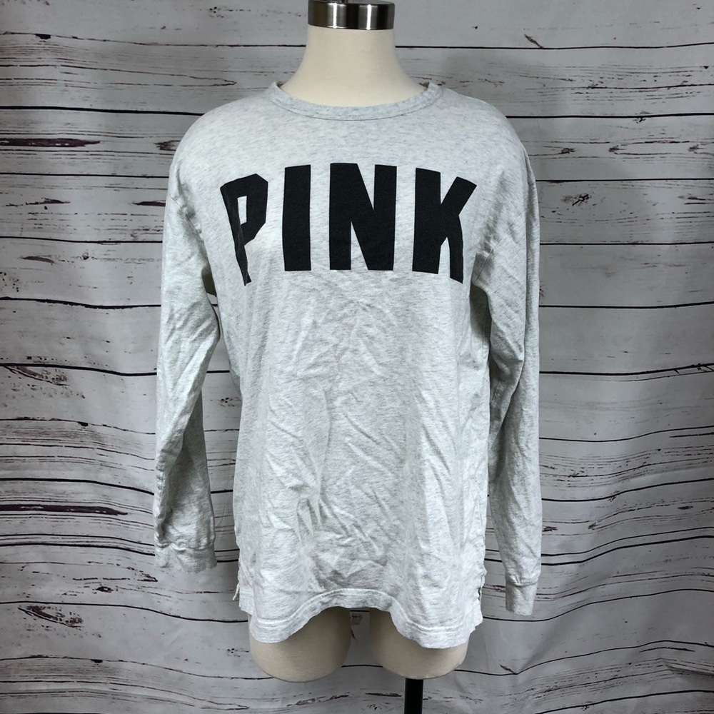 VS Grey Open Back Top
